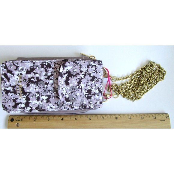 Isaac Mizrahi New York Women Multicolor Floral Print Travel Ready Crossbody NWT - Picture 15 of 16